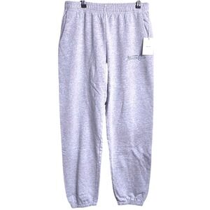 SPORTY & RICH RIZZOLI HEALTH CLUB HEATHER UNISEX SWEATPANTS SZ L